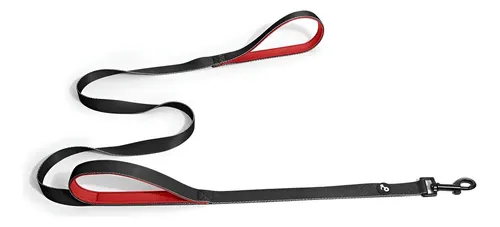 GUIA MIMO DUPLO PRETO E VERMELHO