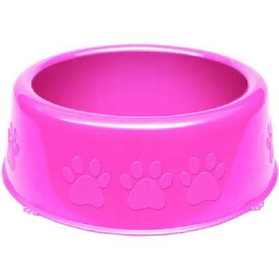 COMEDOURO LUXO ROSA 1100 ML