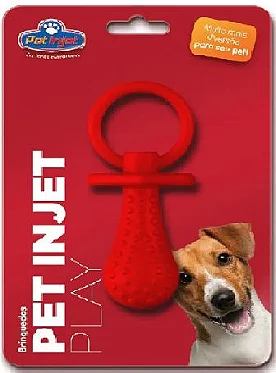 CHUPETA VERMELHO PET INJET