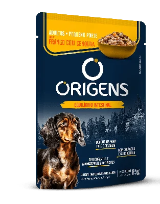 Sachê Origens Cão Adultos De Porte Pequeno Frango 85g