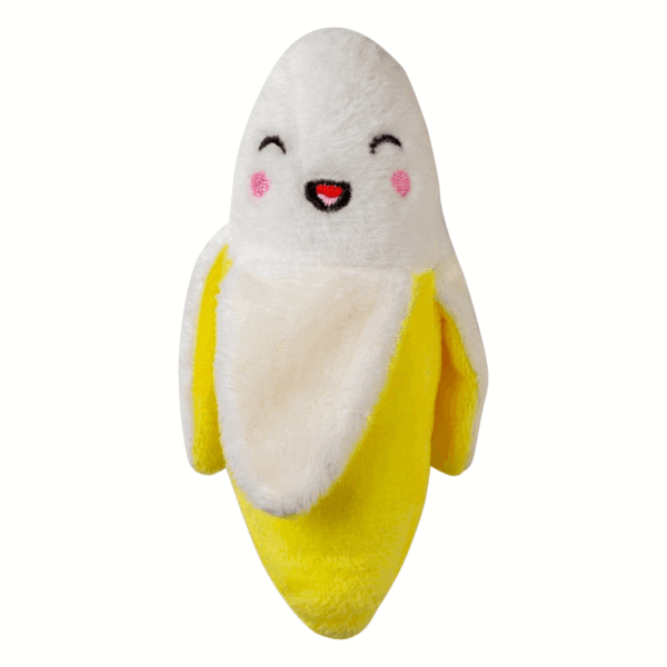 Brinquedo Pet Pelucia Banana 15cm
