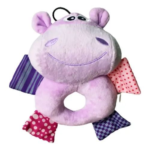 Brinquedo Para Cachorro Pelúcia Hipopótamo