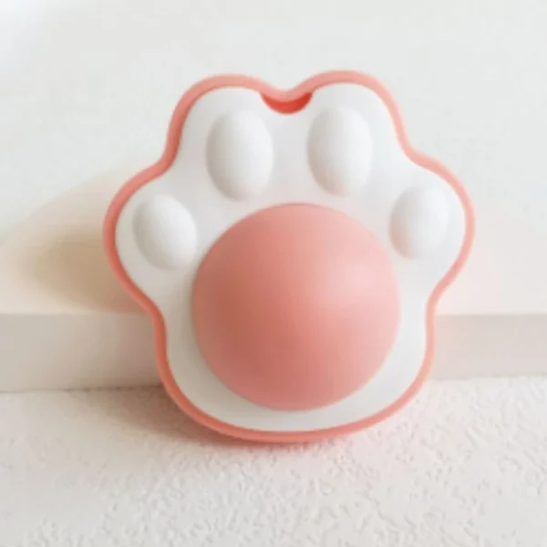 Brinquedo de Gato Interativo Patinha Catnip Pet Cola na Parede Divertido Erva Giratório