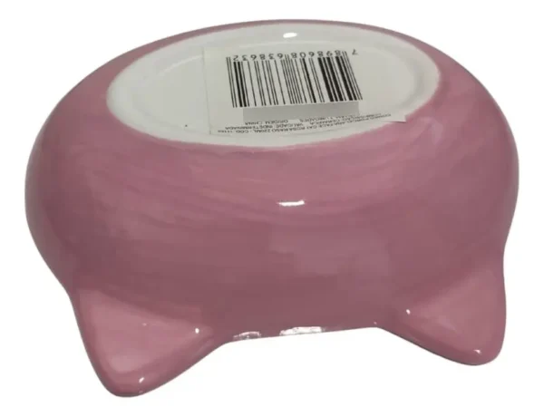 Alternative view of Comedouro Porcelana Face Cat Rosa 220ml