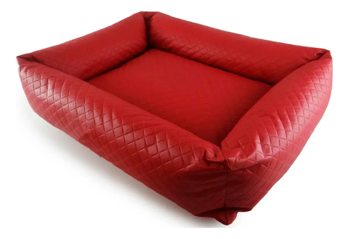 CAMA COURINO VERMELHA M
