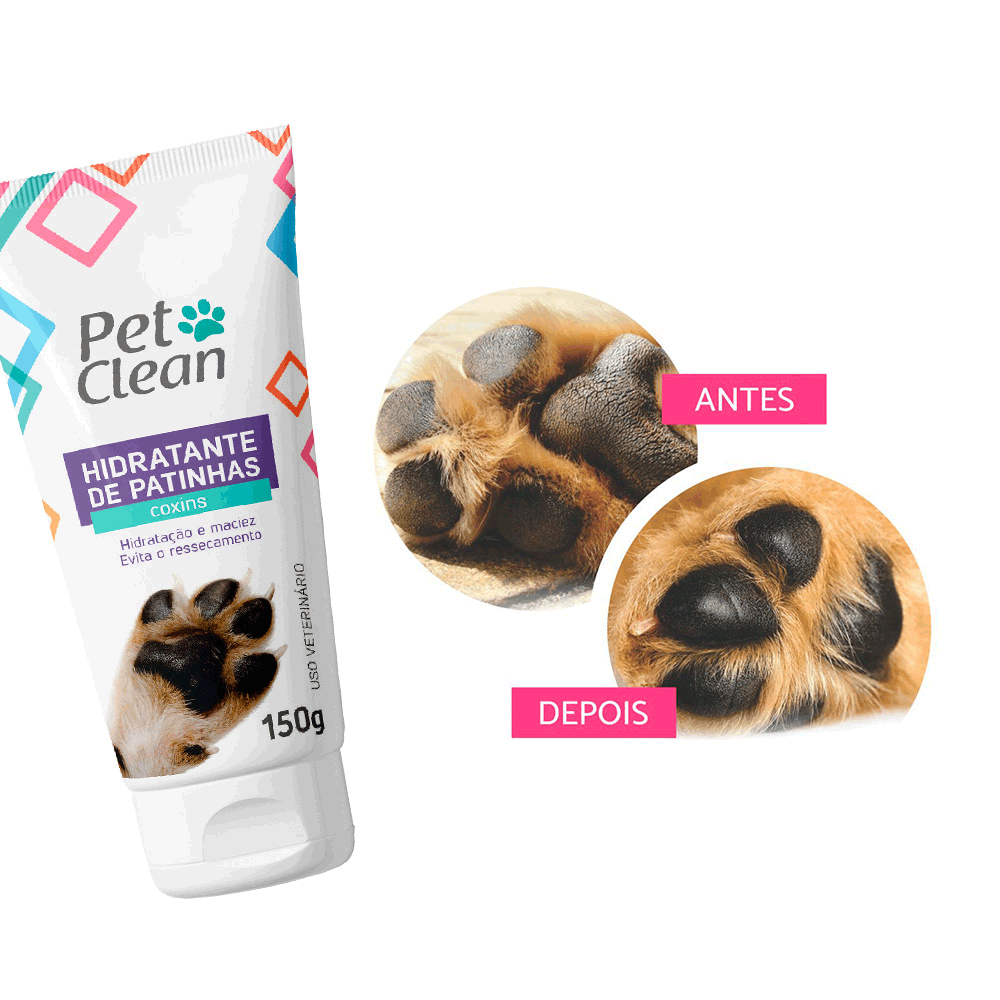Creme Hidratante para Patas Pet Clean 150 g
