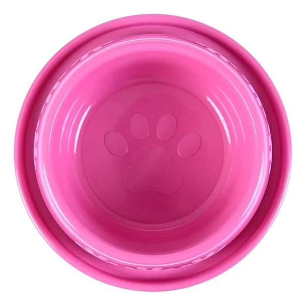 Pote Plástico Ração Comida Água 600mL  Anti Formiga Pet Injet