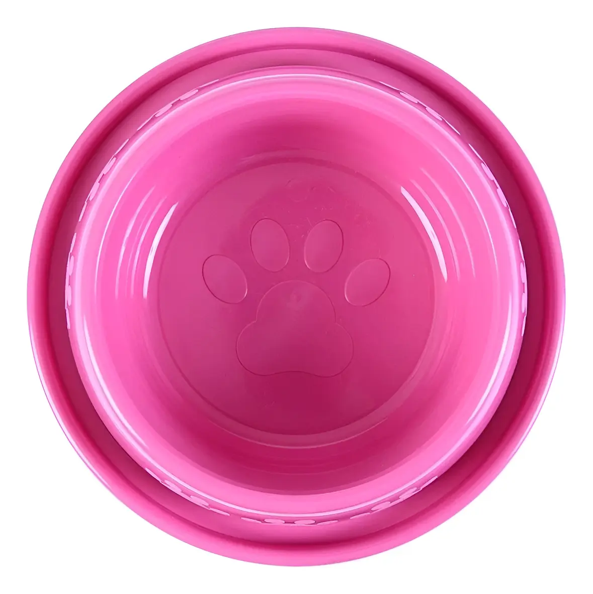 Pote Plástico Ração Comida Água 600mL Anti Formiga Pet Injet