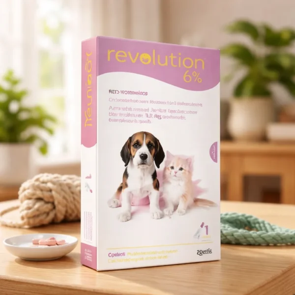 Revolution 6% Cães E Gatos Filhotes Até 2,5kg - 1 Pipeta