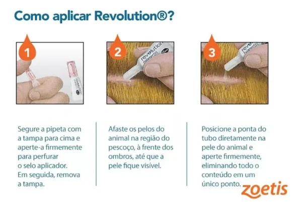 Alternative view of Antipulgas Revolution ,Cães 120mg 10,1 A 20kg