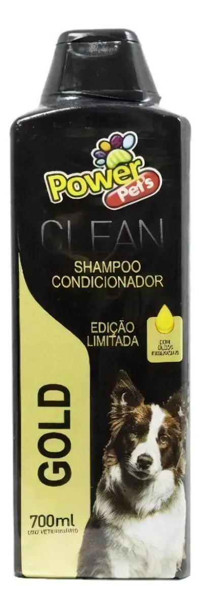 Shampoo Power Pets Gold Para Cães 700 Ml