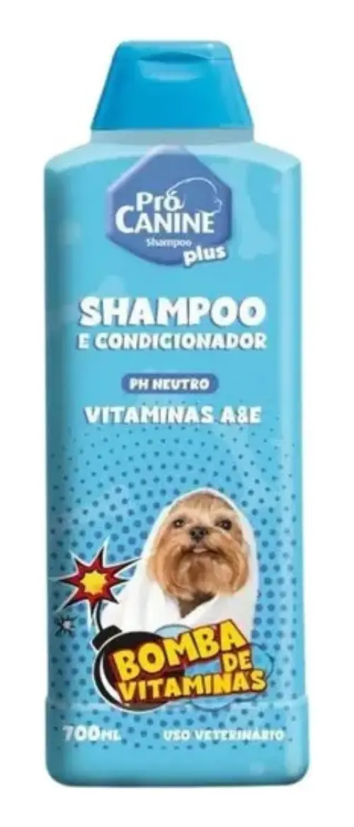 Pró Canine Shampoo Bomba De Vitaminas 700ml
