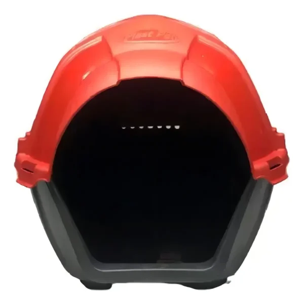 Casa Para Cachorro Nº2 Casinha Cães Gatos Plástico Plast Pet Cor VERMELHO
