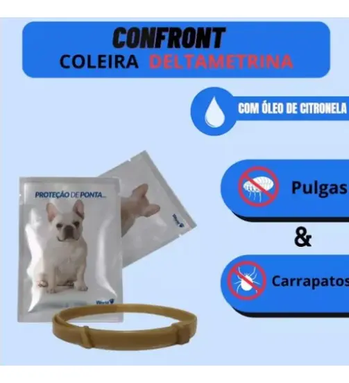 Alternative view of Coleira Confront Deltametrina World Veterinária - 19g