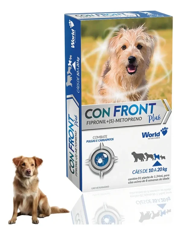 Confront Plus 1,34ml 10 A 20kg Cartucho C/1 Pipeta - World