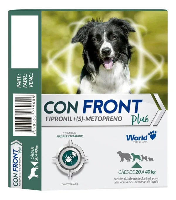 Remédio Para Carrapato  Confront 2,68ml 20-40kg