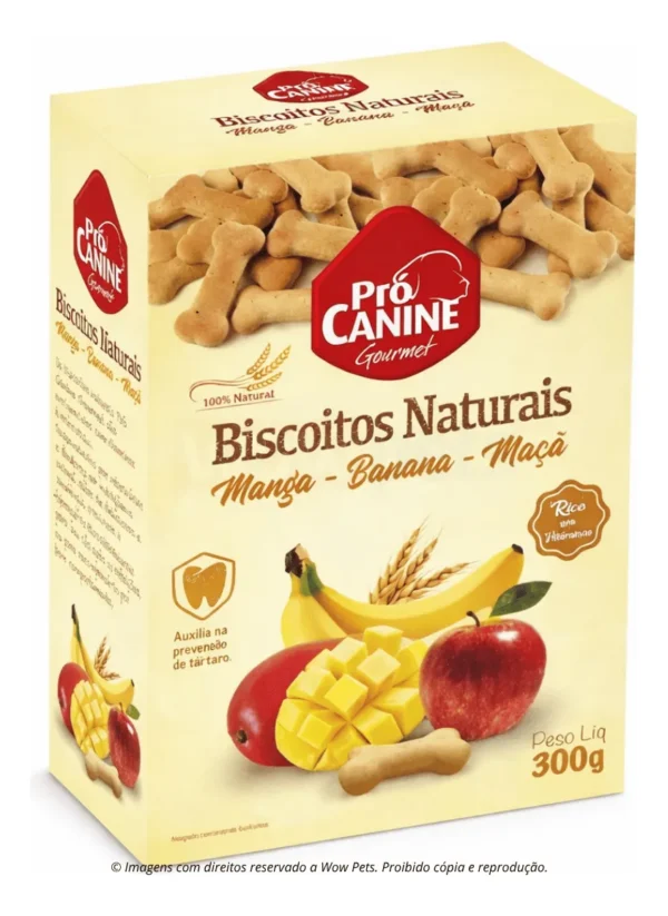 Petisco Biscoito Natural Prócanine Para Cães 300g