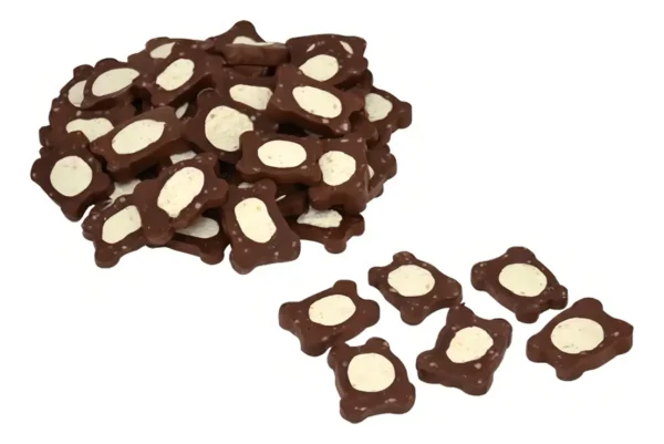 Petisco Flex Para Cachorro  Osso Chocolate UNIDADE