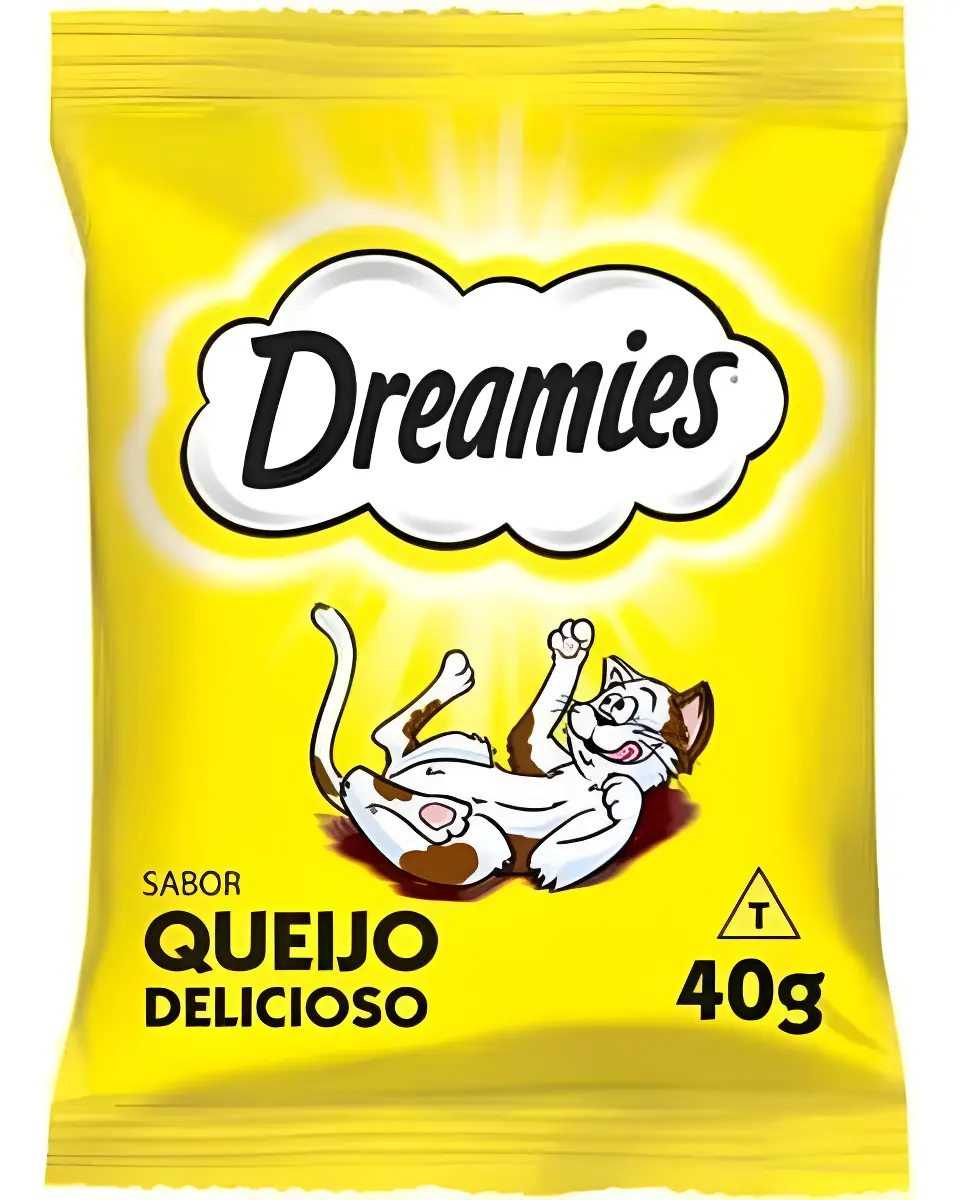Petisco Para Gatos Sabor Queijo Delicioso 40G