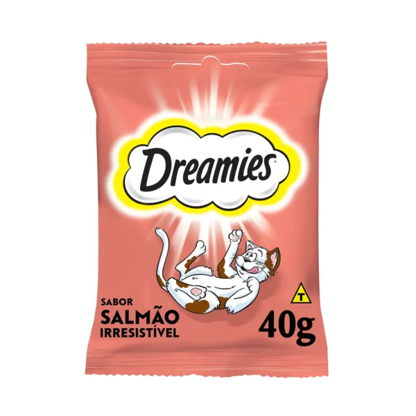 Petisco Dreamies Salmão para Gatos 40g