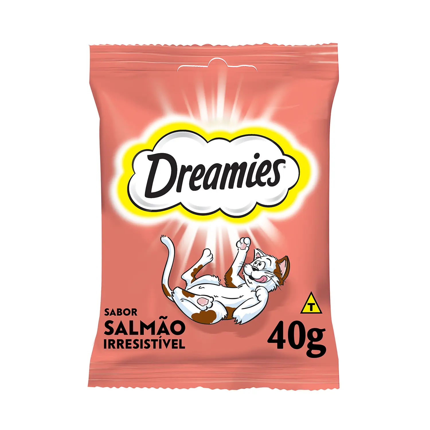 Petisco Dreamies Salmão para Gatos 40g