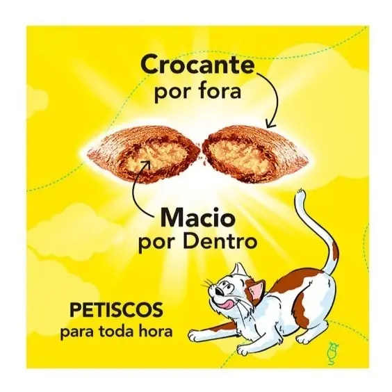 Petisco Dreamies Salmão para Gatos 40g - Imagem 3