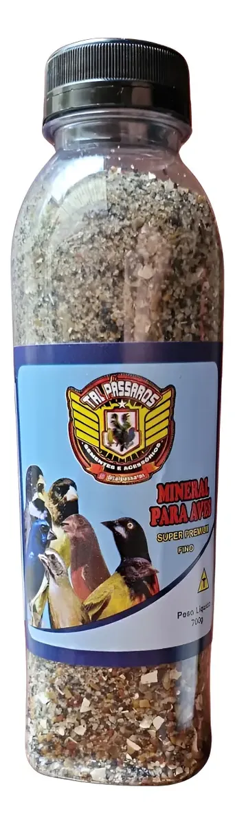 Mineral Areia Média P/ Aves Super Premium 700g Tal Pássaros