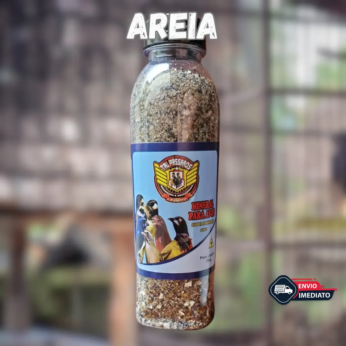 Mineral Areia Média P/ Aves Super Premium 700g Tal Pássaros - Imagem 2