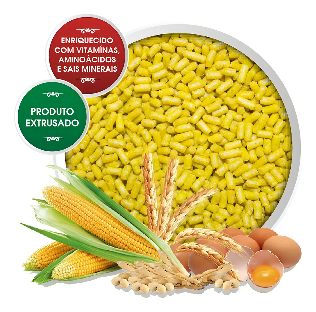 Biotron Nativos 500g Ração Extrusada Sabor Banana Pássaros - Imagem 3