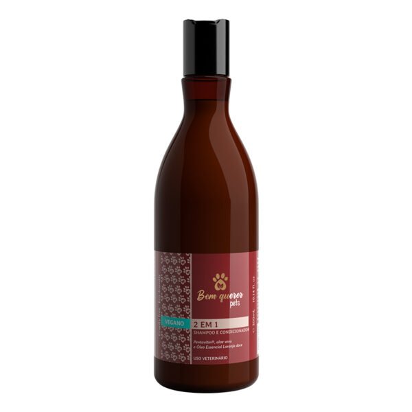 2 em 1 - Shampoo e Condicionador - 300ml BEM QUERER