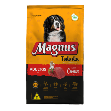 Ração Magnus Todo Dia Cães Adultos Carne 15 kg