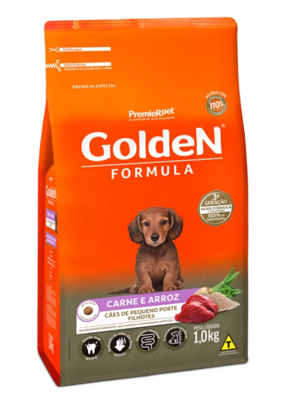 GOLDEN MB FILHOTE CARNE 1KG