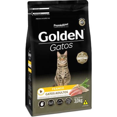 GOLDEN GATO ADULTO FRANGO 3KG