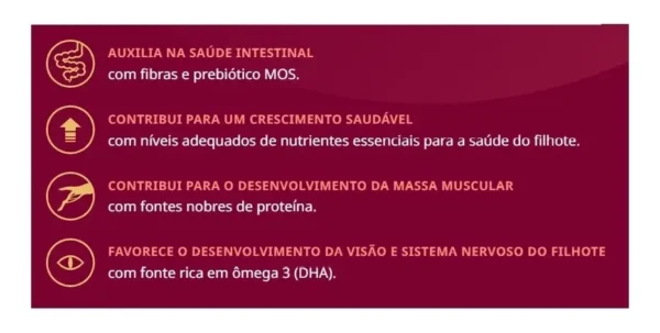 Alternative view of Ração Seca Gran Plus Menu Seca Filhote Cão Sabor Carne e Arroz 15kg